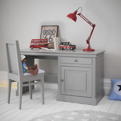 Secretary desk clearance grey